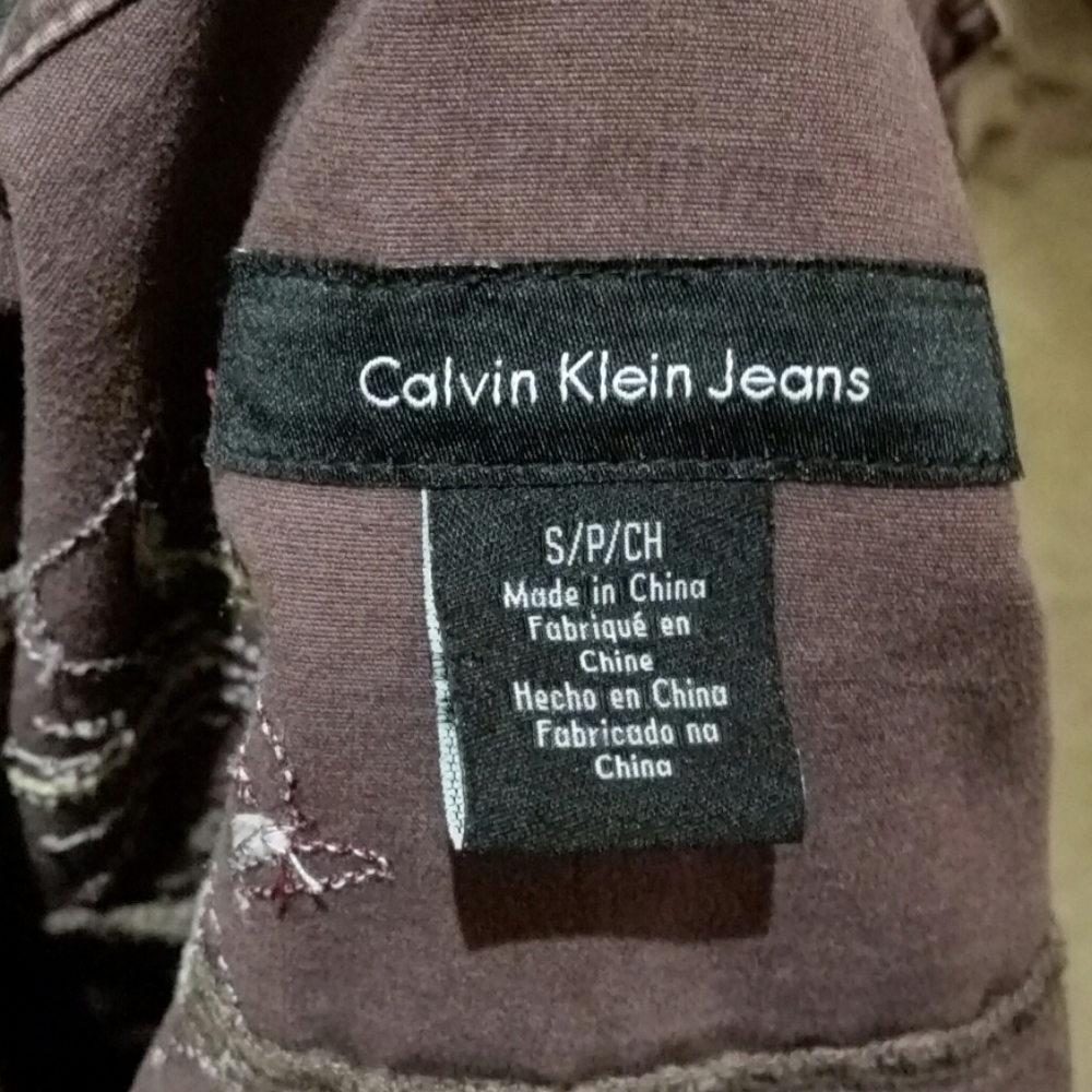 Calvin Klein Denim Blazer - Picture 7 of 11